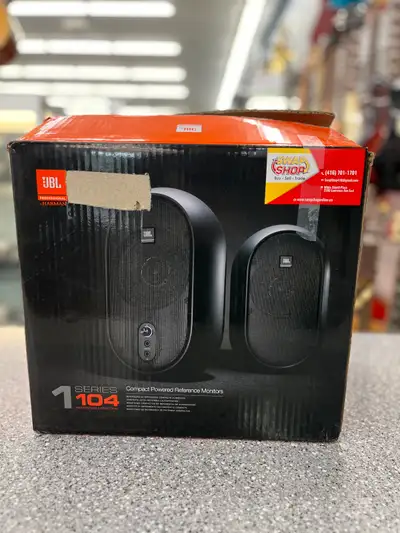 JBL Series 1 (104) Reference Studio Monitors, View more