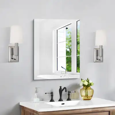 New CILIBER Frameless Mirror, 18 x 24 Inch Rectangle Bathroom M, View more