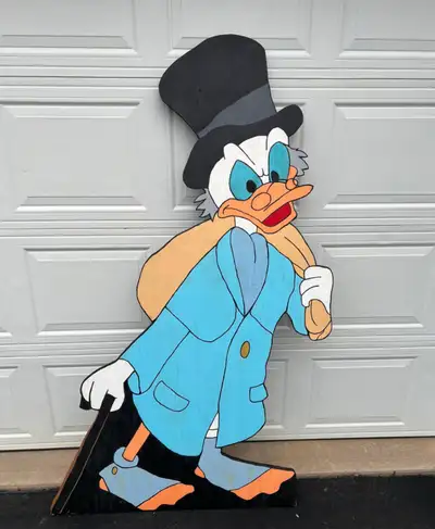 Scrooge Christmas Character from Mickey’s Christmas Carol. Brand new last year used for about 4 week...