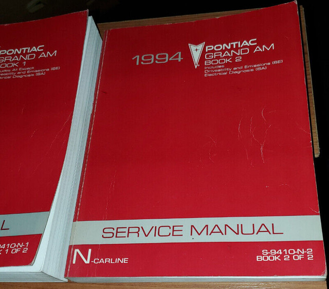 1994 GM GRAND AM Pontiac Service Manual Set OEM in Other in Kingston - Image 3