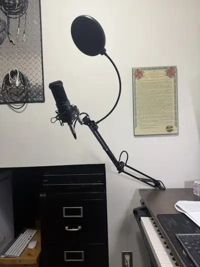 Audio Technica 2020 mic and accessories, View more