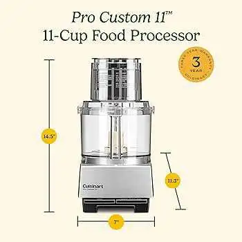New 625 watts Cuisinart food processor, View more