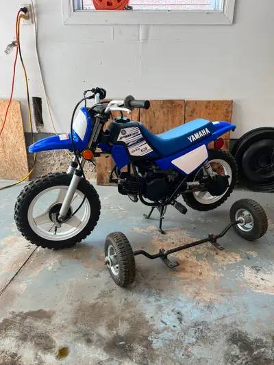 Looking to sell our 2016 Yamaha PW50. This is as close to brand new as you can get. My kids never fo...