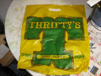 vintage Thriftys shopping bag