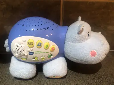 VTech Lil' Critters Soothing Starlight Hippo (EnglishVersion), View more