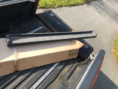 One pair of flat running boards, 74.5" long. These are generic, not of a particular make. They are m...
