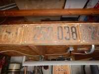 4 Ontario Licence Plates from 1925, 1926 and 1929 $30.00 EACH