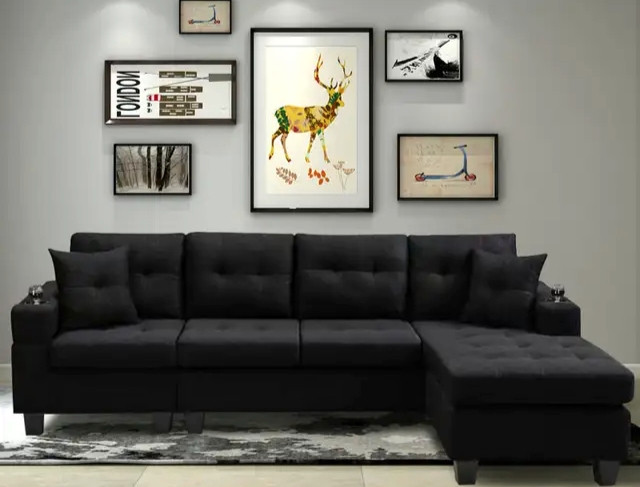 Living Room Bliss Sale Up to 50 %Off Four-Seater Sectional Sofa in Couches & Futons in Oshawa / Durham Region - Image 2