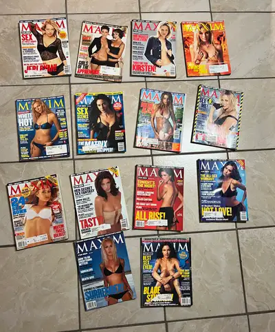 Maxim Magazines Lot, View more