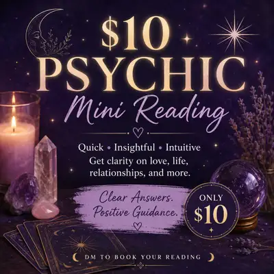 ✨ $10 Psychic Mini Reading ✨, View more
