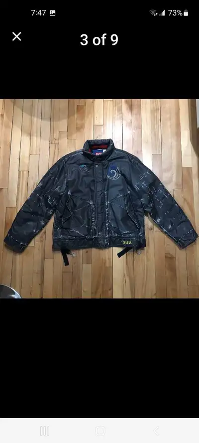 DIESEL WINTERS COAT MEN'S SIZE MEDUIM / LG USED 3 TIMES VERY CLE, View more
