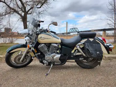 1998 Honda Shadow 750. Has 25,000 kms, runs well, has a brand new battery. I just don't ride it enou...