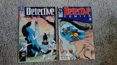 Lot of 2 DETECTIVE COMICS #610 & 611 DC Comics 1990, View more