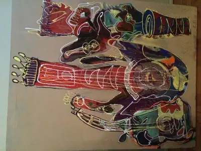 Toile instruments de musique, View more