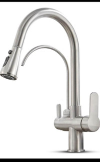 MENATT Filter Kitchen Faucet with Drinking Water Faucet, High Ar