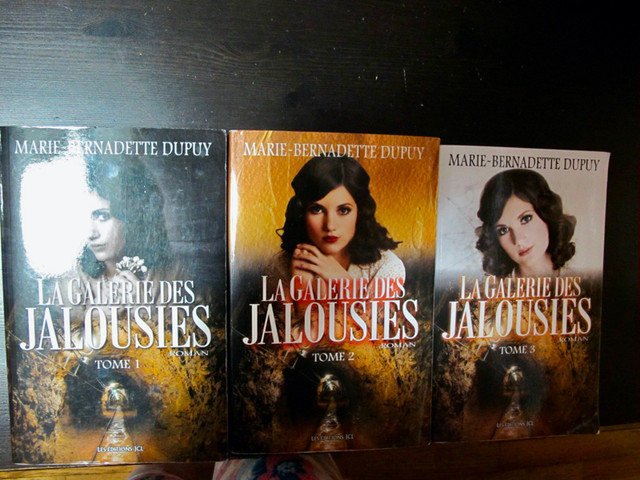 M.Bernadette Dupuy, la galerie des jalousies tomes 1-2-3 dans Ouvrages de fiction  à Longueuil/Rive Sud