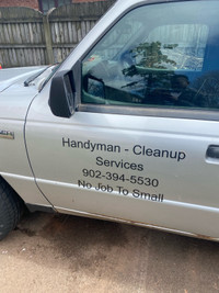 HandymanCleaning and construction services 