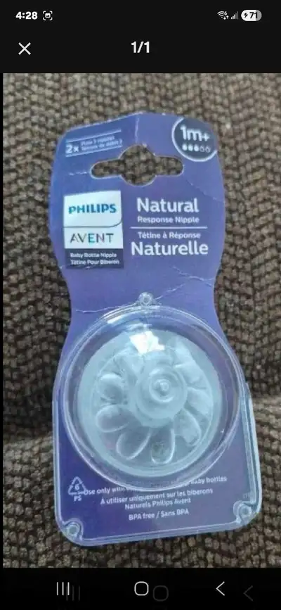 Philips Avent Natural Nipple, View more