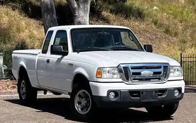 for sale $8,000 or best offer 2010 FORD RANGER WHITE used, working well, has a crack in the windshie...
