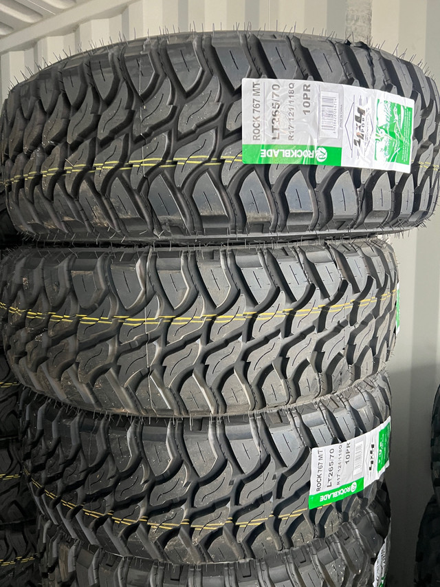 LT265/70/17 E grade 10ply All 4 tires $665 total amount  in Tires & Rims in Ottawa