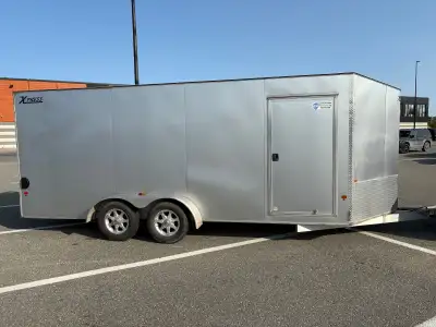 High Country Express 18-foot aluminum construction trailer, 2014, with ramp, lightweight, excellent...