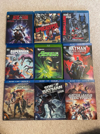 DC Blu-ray Movies Batman Superman 