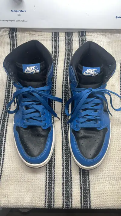 marine blue air Jordan 1 OG, View more