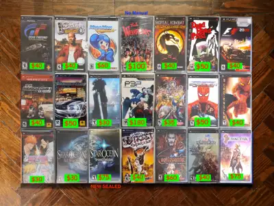 Rare PSP Sony Playstation Portable Games, View more