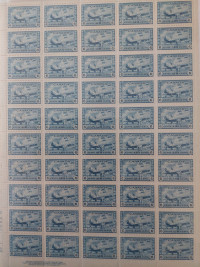 Canada OC7 full mint sheet