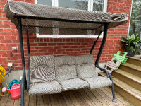 Patio Swing Chair with Canopy