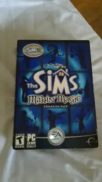 The Sims Makin' Magic Expansion Pack 2003 still Factory sealed n