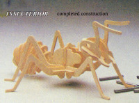 Vintage ANT Insecterior, wood puzzle, rare