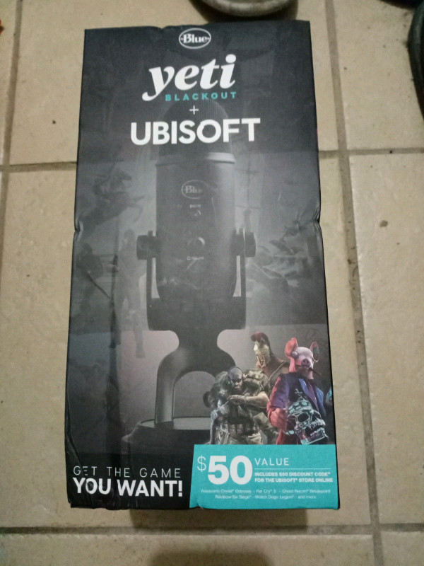 yeti blackout blue ultimate professional USB microphone New in Speakers, Headsets & Mics in City of Toronto