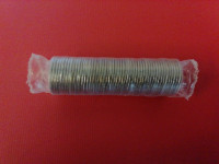 2001  Canada 10¢ coin roll
