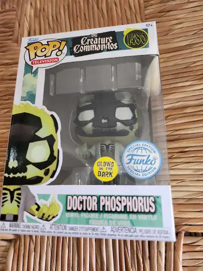 Funko POP DC Creature Commandos Doctor Phosphorus GIT Exclusive, View more