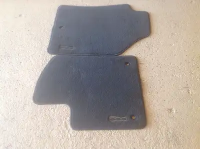 These are Used Fiat 500 SPORT Floor Carpets for the Driver and Passenger areas (2 mats) Very Good Co...