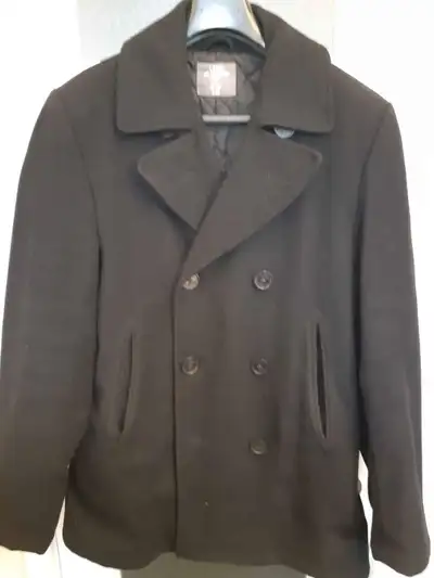 Vintage 2004 H&M L.O.G.G. Wool Pea Coat, View more