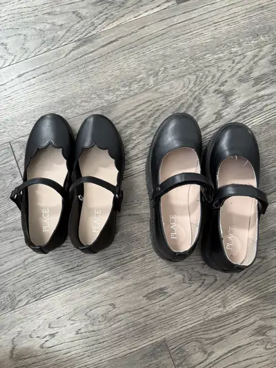 2 pairs of unfirom shoes - size 1, View more