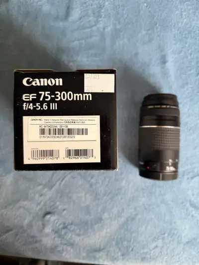 Canon EF 75–300mm f/4–5.6 III Lens, View more