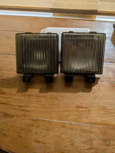 I have a pair of used square body parts for sale. These lights appear to be in fair condition, showi...