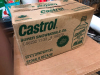 Full Case 12 Litres 0174-72 Castrol Super Snowmobile Oil