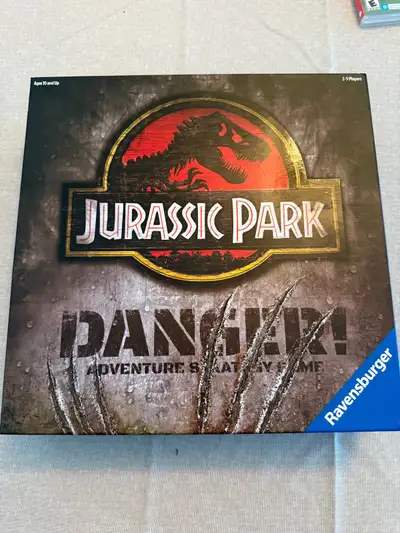 Ravensburger Jurassic park danger adventure strategy game , View more