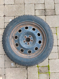 235/55R17 Winter Tires on rims - set of 4