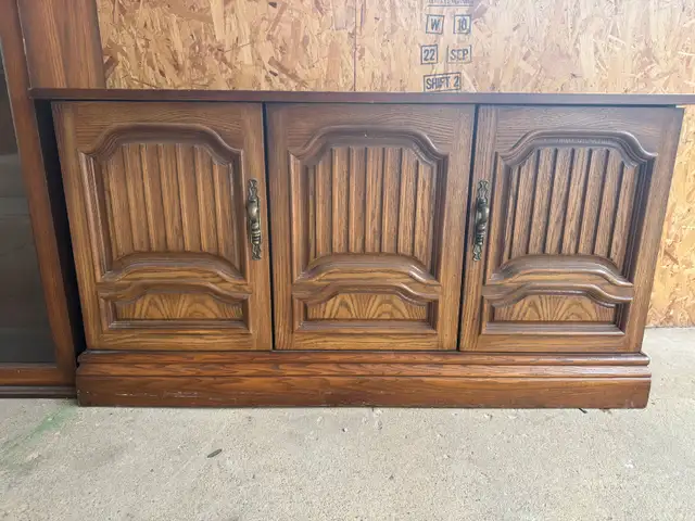 Oak China Cabinet