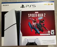 PlayStation 5 Console Disc Edition -Marvel’s Spider-Man 2 Bundle