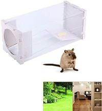 Noref mouse bait trap control box brand new / cage pour souris