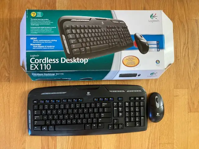 Wireless Logitech Keyboard and Mouse in Mice, Keyboards & Webcams in Ottawa - Image 2