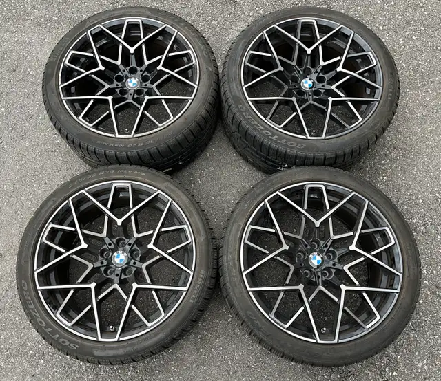 4x BMW M5 / M8 Comp 20" OEM Winter Wheels Package in Tires & Rims in City of Toronto - Image 2
