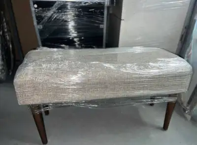 New-Upholstered Bench Stool, View more