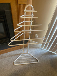  Metal towel rack, freestanding, $40 